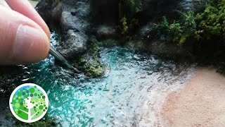 Making a beautiful coastal diorama The Cove [upl. by Leahcimnoj351]