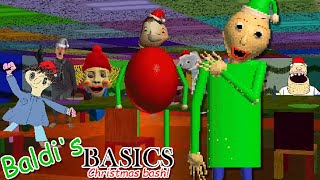 BALDIS BASICS CHRISTMAS BASH  Baldis Basics MOD [upl. by Banerjee]