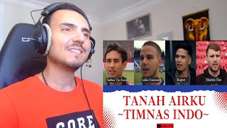 Tanah Airku  TimNas Indonesia Reaction [upl. by Berte]