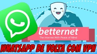 WHATSAPP VOLTA A FUNCIONAR COM VPN  Dicas Iphone [upl. by Mahgem]