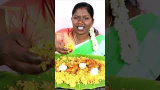 Thokku Biryani Eating Challenge in Tamil Foodies Divya eatingshow tamilfoodiesvlog chickendishes [upl. by Dupin]