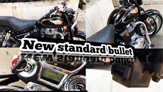 New standard bullet features  350cc engine k sath  new bullet model royalenfield standard [upl. by Bergeman]