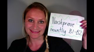 Video 369 Norskprøve muntlig B1B2 [upl. by Kcirtemed]