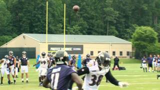 Practice Highlights Kamar Aiken amp Marlon Brown [upl. by Oibaf]