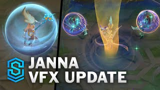 All Janna Skins Spotlight League of Legends [upl. by Bowlds30]