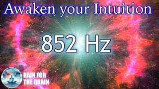 852 Hz Frequency Meditation  Third Eye Activation amp Healing [upl. by Etam]