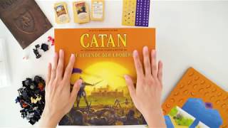 CATAN  Unboxing  Die Legende der Eroberer [upl. by Nois496]