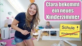 Claras Kinderzimmer gestalten 😍 Spielzeug ausmisten  Spaß im Garten Pool  Mama VLOG  Mamiseelen [upl. by Fred]