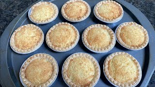 Coconut Tart Super Easy and Quick Tart Recipe Great Snacks 椰蓉挞，椰撻，椰蓉塔，椰子塔 [upl. by Ennaed722]