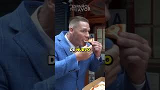 Así sobrevivio John Cena con 50 💸🍕 wwe johncena español raw smackdown luchalibre shorts [upl. by Russell]