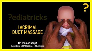 Lacrimal Duct Massage [upl. by Lyrehs]