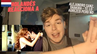 Alejandro Sanz  Te Lo Agradezco Pero No feat Shakira  REACTIONREVIEW [upl. by Enelrahc]