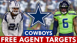 Top 10 Dallas Cowboys Free Agent Targets Before 2024 Training Camp Ft Linval Joseph amp Quandre Diggs [upl. by Yrrok]