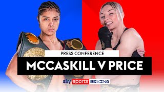 MCCASKILL VS PRICE 💪  Live Press Conference [upl. by Ramat]