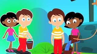 Jack y Jill niños canción  canciones infantiles para niños  poemas en español [upl. by Dyoll398]