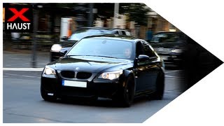 BMW M5 E60 Drift  Powerslide with Loud Exhaust Sound [upl. by Krawczyk]