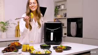 Salter Introducing  XL Digital Steamer amp Air Fryer  Modern Kitchen Essentials [upl. by Leggett]