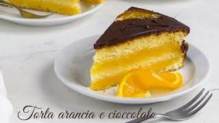 TORTA ARANCIA E CIOCCOLATO [upl. by Nnyluqcaj512]