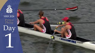 Groton School USA v Emanuel School  Prince Phillip  Henley 2024 Day 1 [upl. by Yknarf]