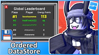 Ordered DataStore Global Leaderboards  Roblox Advanced Scripting 18 2024 [upl. by Emmeram232]