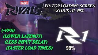 How to fix Marvel Rivals not loading in to Game 99  Character Taking Ages to Load into Game [upl. by Johan630]