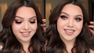 GRWM HALO BRONZE EYES  Beautycon NYC [upl. by Spaulding]