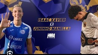 X1 Juninho Manella vs Isaac Xavier melhores momentos [upl. by Aerbma]