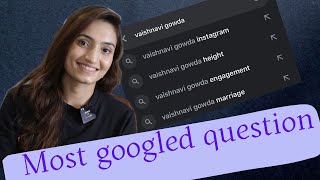 Answering the most Google question about me  Vaishnavi  Vaishnavi Gowda marriage [upl. by Enylekcaj]