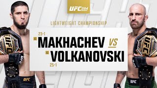 UFC 284 Makhachev vs Volkanovski Highlights [upl. by Nayrbo295]