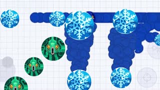 MACRO IN CLASSIC MODE❄️ AGARIO MOBILE [upl. by Eelirak]