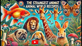 Top 10 Strangest Animal World Records You Won’t Believe 🐢🐱🐍 [upl. by Alekal852]