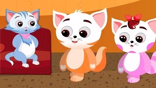 Tre piccoli gattini  filastrocche  Canzoni di bambino  Rhymes For Toddlers  Three Little Kittens [upl. by Moscow]