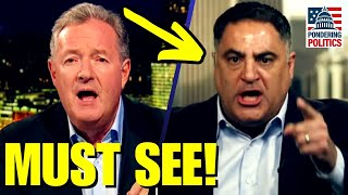 Piers Morgan TORCHED by Fed Up Progressive in EXPLOSIVE TRUMP DEBATE [upl. by Rusticus]