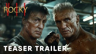 Rocky VII 2025  Teaser Trailer  Sylvester Stallone Jack O’Connell [upl. by Attaynek666]