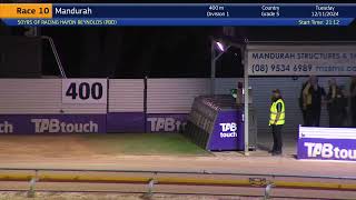 Mandurah12112024Race10 [upl. by Notxam]