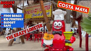 The Krazy Lobster Costa Maya Mariner Of The Seas Day 3 Budget Kid Friendly and Safe [upl. by Ellenij]