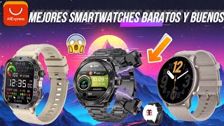 🚀😱¡Los Mejores SMARTWATCHES BARATOS y BUENOS POR MENOS DE 60 dolares o euros DEL 2024⭐️ [upl. by Fernas]