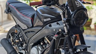 Yamaha Fz150 to CafeRacer Part1 [upl. by Matthiew]