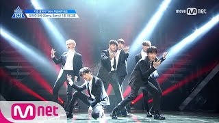 PRODUCE 101 season2 단독4회 ′여기는 완성형′ 이번 열차는 미안행ㅣ슈퍼주니어 ♬Sorry Sorry2조 그룹배틀 170428 EP4 [upl. by Iznik223]