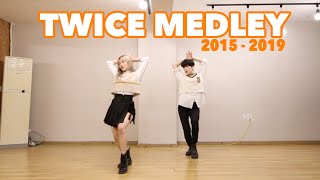 【TWICEメドレーダンス】 TWICE MEDLEY Dance Cover 20152019 Yu Kagawa [upl. by Amlez]