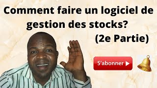 Comment faire un logiciel de gestion des stocks en VB Net 2e Partie [upl. by Mairhpe]