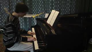 MozartSchmid Sonata for Two Pianos arr solo piano 1st mvmt [upl. by Eatnahs]