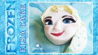 Frozen Fever Cake  Elsa How to make Oscar Winner 2014 [upl. by Tu]