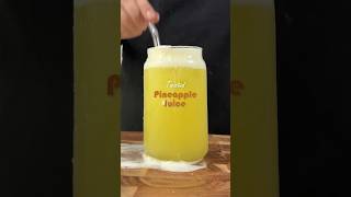 Twisted Pineapple Juice 🍍 Quick Tropical Drink shorts asmrsounds [upl. by Ainimre]