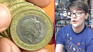 I Found Some Really Rare £2 Coins Today £500 £2 Coin Hunt 45 Book 7 [upl. by Diana860]