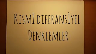 Kısmi Diferansiyel Denklemler I  Laplace Denklemi Çözümü [upl. by Ahseken]