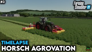 Purchase of a Pottinger NOVACAT mower amp mowing grass  FS22 Timelapse Horsch AgroVation  3 [upl. by Venditti]