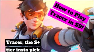 How to Play TRACER in Overwatch 2 Season 9  Overwatch 2 Gameplay w Commentary [upl. by Ahseit]