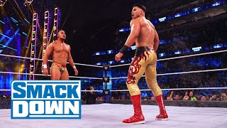 Los Lotharios siguen JUNTOS SmackDown Exclusive Abr 1 2022 [upl. by Airbma]