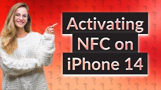 How to turn NFC on iPhone 14 [upl. by Akkahs696]